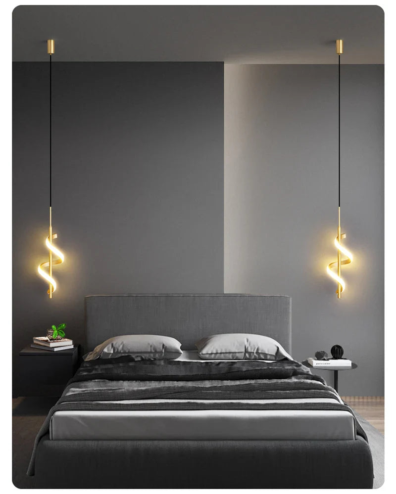 Lustre Led Pendant Light Hanging Lamps For Ceiling Kitchen Living Room Decoration Home Lights Fixture Dining Table Pendant Lamp
