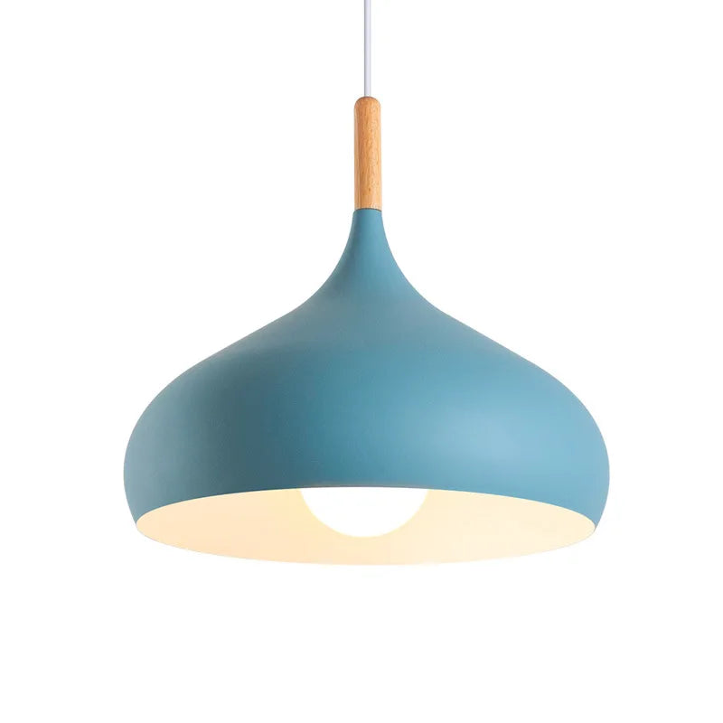Modern Pendant Light Hanging kitchen Island Light Fixture Nordic Solid Wood Ceiling Lamp E27 Lighting for Dining Room Coffee Bar